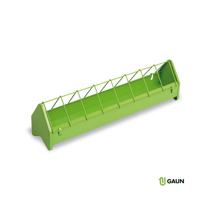 MANGEOIRE POUSSIN METAL 50CM VERTE (GRILLE LARGE)