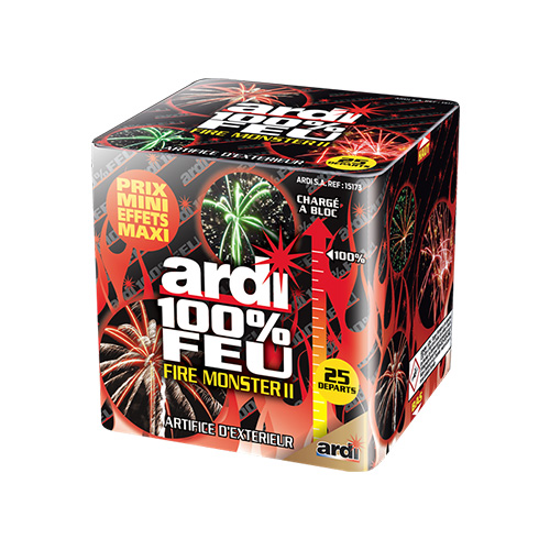 ARDI 100%FEU FIRE MONSTER2 25DEP C8