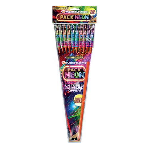 SACHET 10 FUSEES ELECTRON FLUOS
