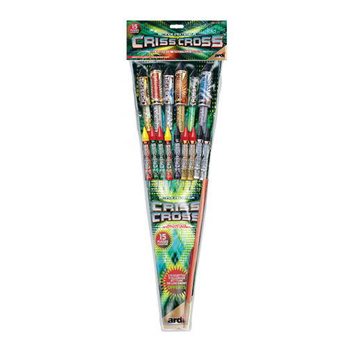 SACHET 15 FUSEE CRISS CROSS /10 F2