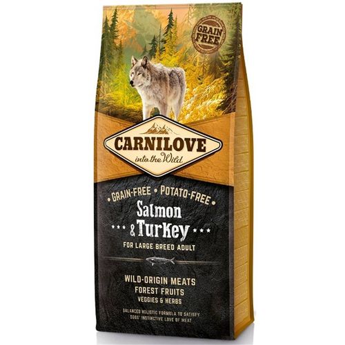 CARNILOVE SAL&TURK ADULT LARG 12KG