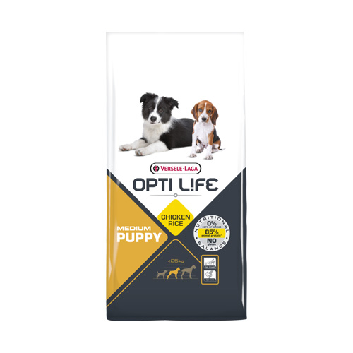 OPTI LIFE PUPPY MEDIUM 12.5KG